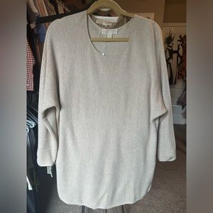 Micheal Kors Beige Sweater